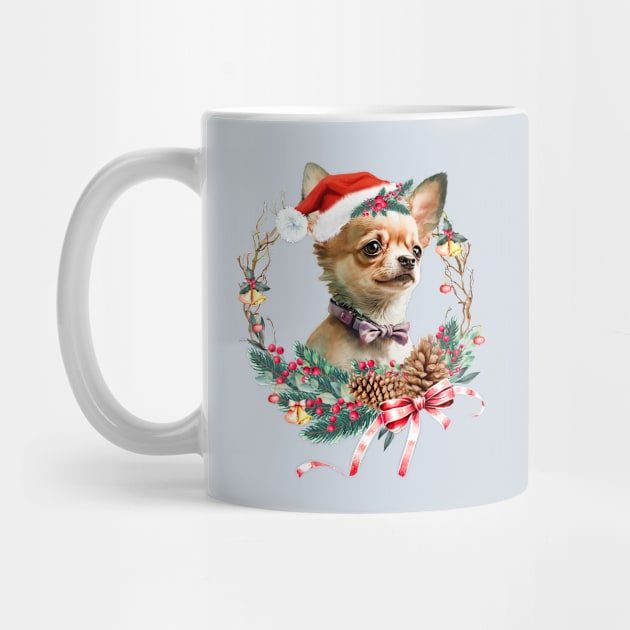 Christmas Dog Chihuahua by Astramaze